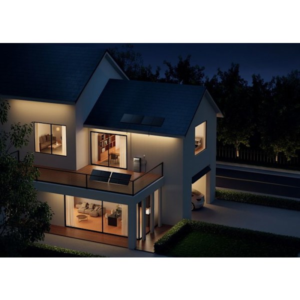 KIT Anker SOLIX Solarbank 2 E1600 AC+BP1600+A17X7311, Aurinkovoimala parvekkeelle Plug and Play