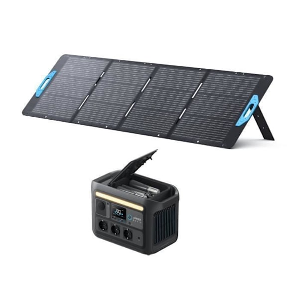 KIT Sähköntekijä Anker SOLIX C800X 200W Aurinkopaneelilla
