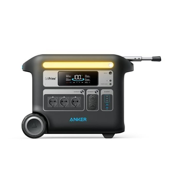 KIT Sähkölaitteisto Anker SOLIX F2000 200W Aurinkopaneelilla