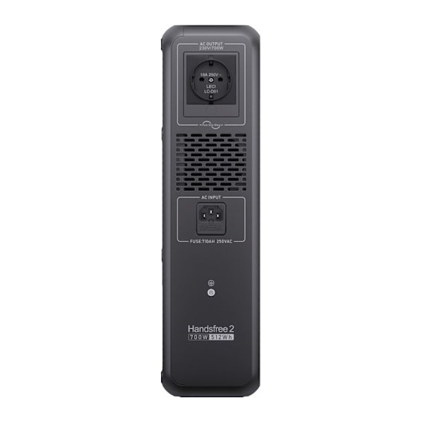 BLUETTI Handsfree2 Sähkötukikohta, Akku 512Wh, 1*700W