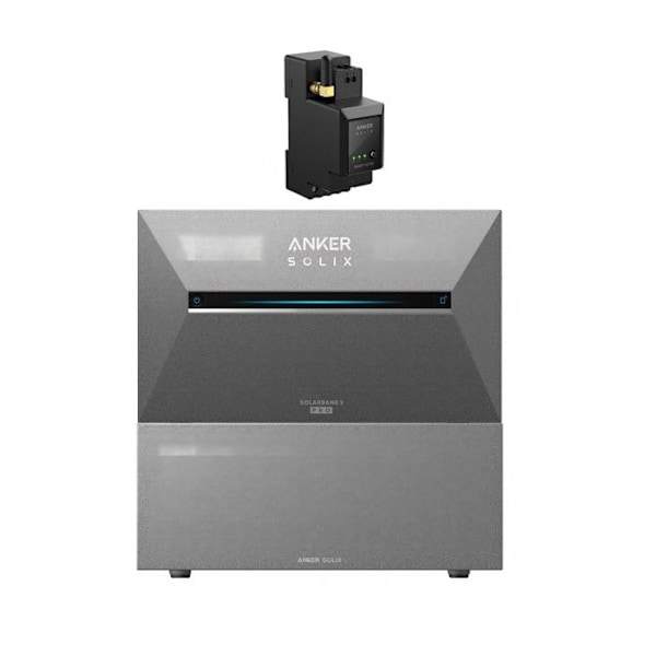 Kit Anker Solix Solarbank 3 E2700 Pro+BP2700+A17X7311, Plug and Play parvekeaurinkosähkölaitos