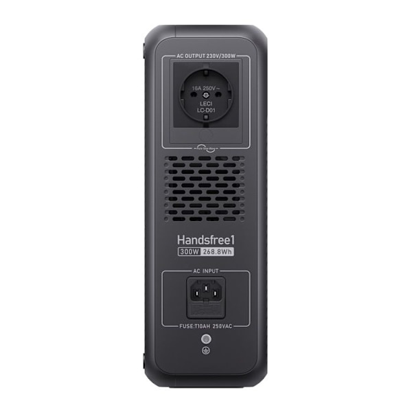 BLUETTI Handsfree1 Sähkökeskus, Akut 268.8Wh, 1*300W