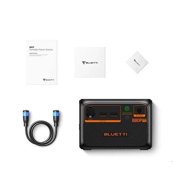 Batteri förlängning B80P för AC60P - 806Wh - BLUETTI - B80P