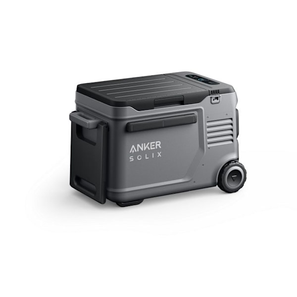 Kannettava jääkaappi - Anker - Solix EverFrost2 - 40L - Pitkäkestoinen jäähdytys - Aurinkosähkölataus grå