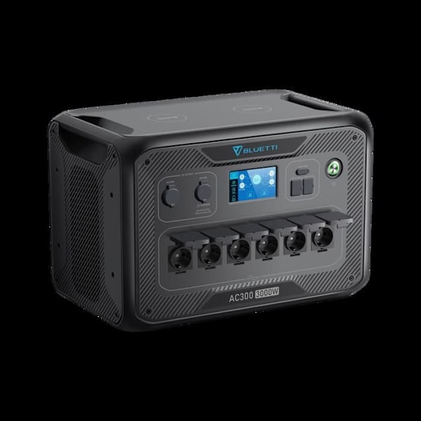 BLUETTI AC300 sähköasema, Ei laajennusakkua mukana, 6x3000W AC