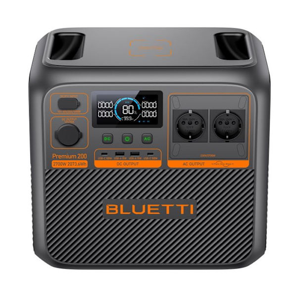 KIT BLUETTI AC270P Sähkölaitteisto 200W Aurinkopaneelilla