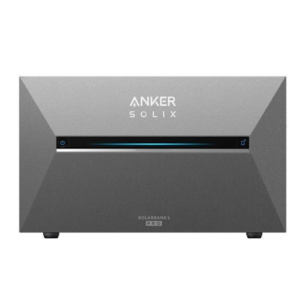 Anker SOLIX Solarbank 3 E2700 Pro, 2680Wh, 4 MPPT (3600W), Plug and Play aurinkosähkökeskus parvekkeelle