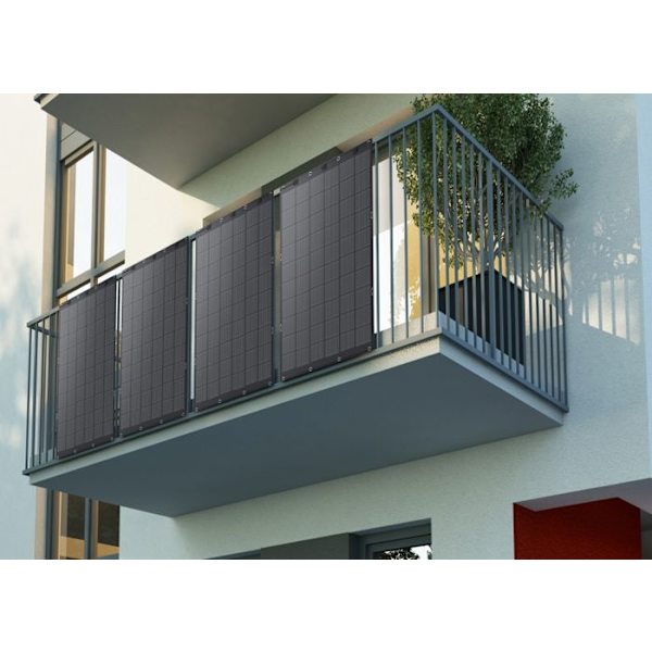 KIT Anker SOLIX Solarbank 2 E1600 Pro+4xFS20+A17X7311 Aurinkosähköjärjestelmä parvekkeelle Plug and Play