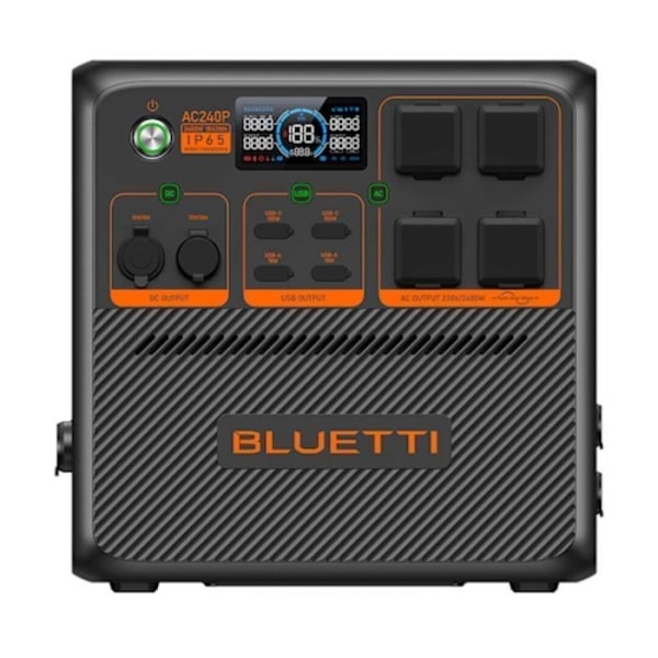 Batteri AC240P 2400W / 1843Wh - BLUETTI - AC240P Svart