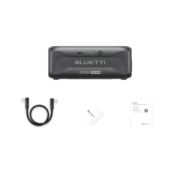 KIT Sähkölaitteisto BLUETTI AC500+B300K kaapelilla, 2764,8Wh, 6x5000W AC
