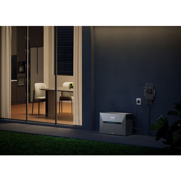 KIT Anker SOLIX Solarbank 2 E1600 AC+BP1600+A17X7311, Aurinkovoimala parvekkeelle Plug and Play