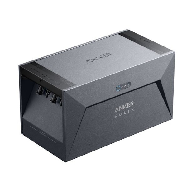 Anker SOLIX Solarbank E1600, 1600Wh, 0W integroitu kytkin, Parveke Plug and Play aurinkosähkökeskus