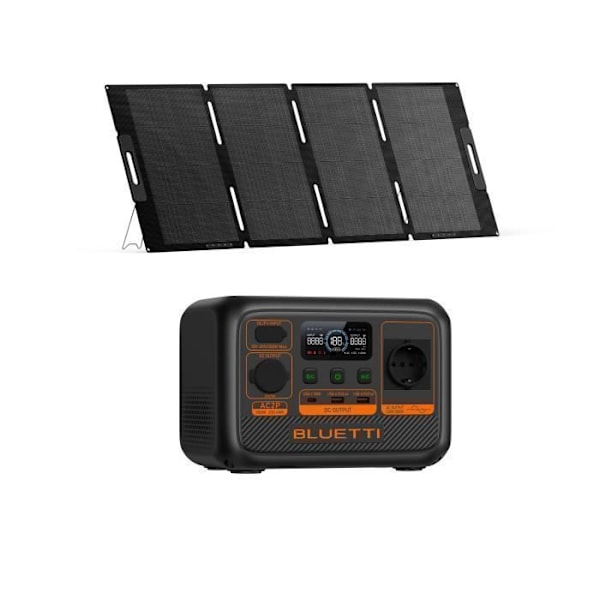 KIT Elektrisk station BLUETTI AC2P med Solpanel 200W