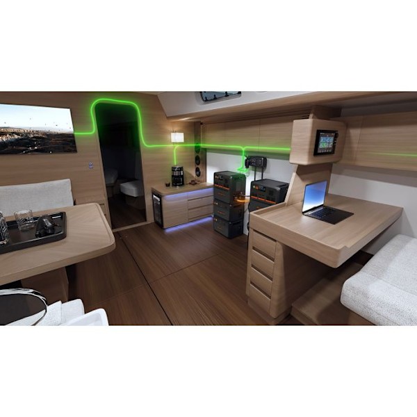 KIT Sähkökeskus BLUETTI AC240P B210P:llä, 3993Wh, IP65