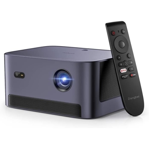 Dangbei Neo DLP videoprojektor - Netflix förinstallerad - 540 ISO Lumens - 1080P - Dubbla Dolby Audio-högtalare - Autofokus - Blå