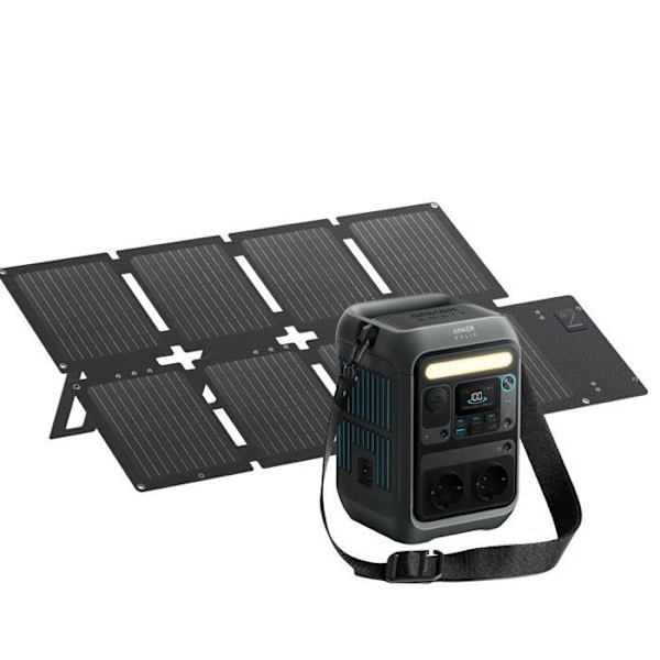 KIT Sähkösarja Anker SOLIX C300X AC 60W Aurinkopaneelilla