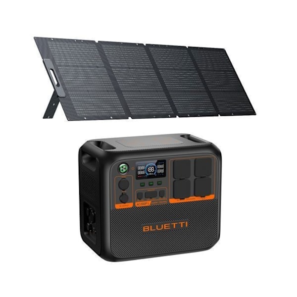 KIT Elstation BLUETTI AC200PL med 200W Solpanel