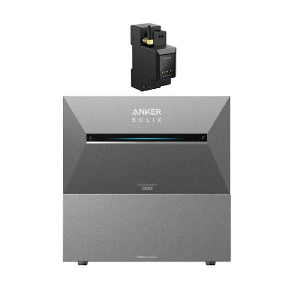 KIT Anker SOLIX Solarbank 2 E1600 AC mukana BP2700, Älykäs mittari