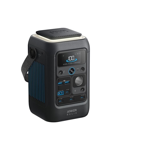 Anker SOLIX C300X DC-batteri, med axelrem, 90 000 mAh (288 Wh), DC 300W