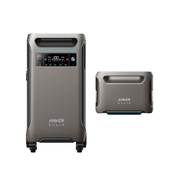 KIT Sähkökeskus Anker SOLIX F3800 BP3600:lla, Akku 7680 Wh