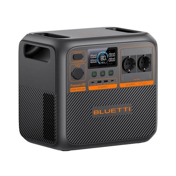 KIT BLUETTI AC270P Sähkölaitteisto 200W Aurinkopaneelilla