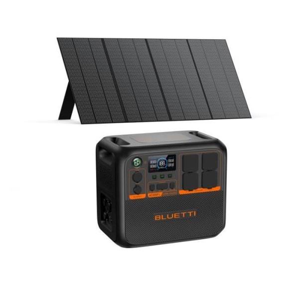 BLUETTI AC200PL bärbar kraftstation med PV350 solpanel - BLUETTI