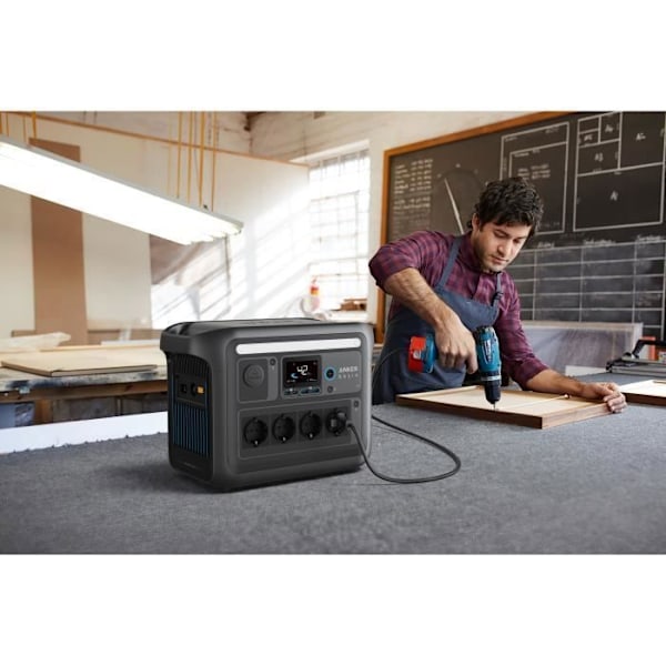 Anker SOLIX C1000X sähköasema, Akku 1056 Wh