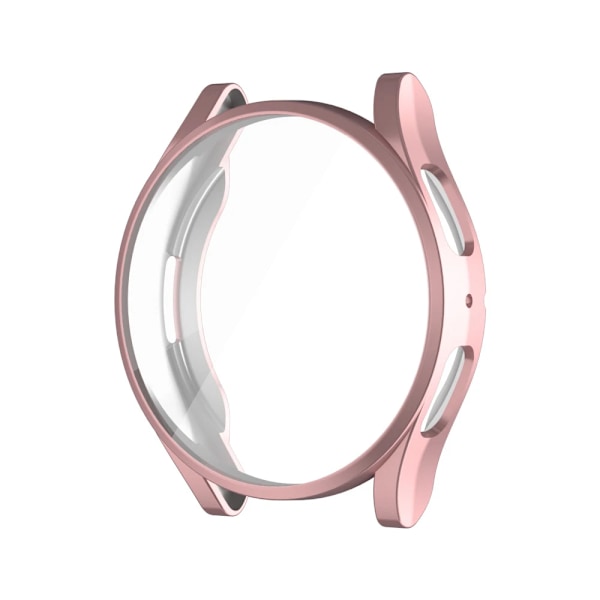 Mjukt TPU-skal för Samsung Galaxy Watch 4/5/6/7 40mm 44mm Skärmskydd Allround Skyddsfodral för Watch 6 47mm 43mm Pink for Watch 4 5 40mm