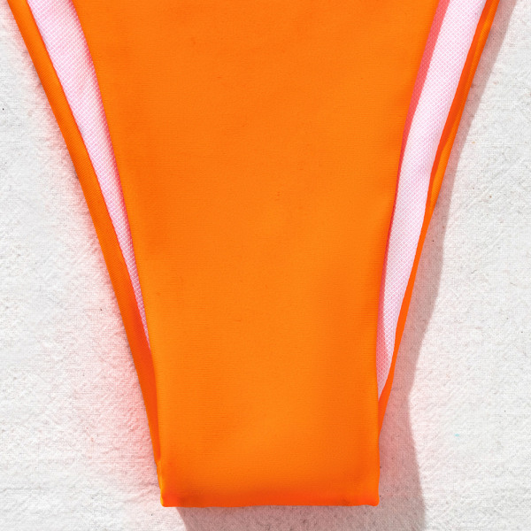 2-delad sexig baddräkt för kvinnor mode bikini string Snabbtorka sommar badkläder m