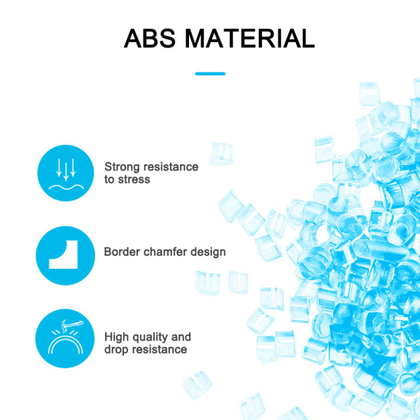 Flerfärgad rektangulär ABS-plast mini 3 tums fotoram variationskombination med 9