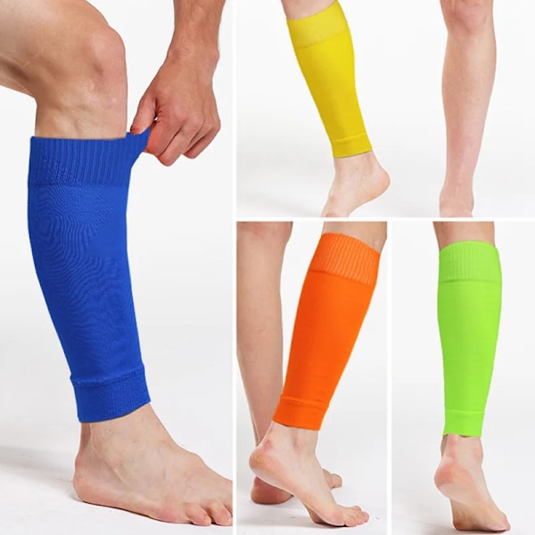 Sportstrumpor för män Vuxna Barn Leggings Strumpor Mode Basket Fotboll Sommar Enfärgad Andningsbar Fitness Artifact red adult(37-44)