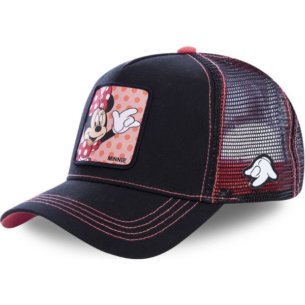 Disney Summer Baseball cap Mesh hatt Dam Herr Mickey Donald Snapback Vit Kepsar Snö 1