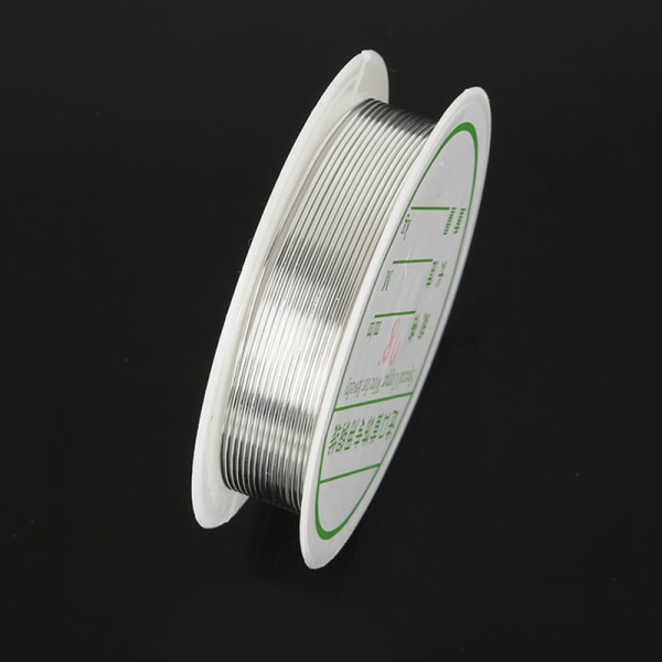 0,2-1 mm koppartråd smycketråd för armband halsband färgglada pärlor trådar red copper 0.4mm 8m