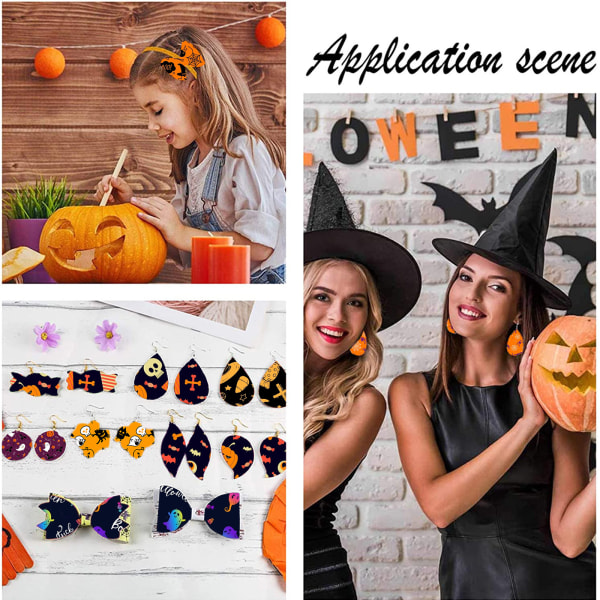 Halloween Heat Transfer Film Multipurpose DIY Cutting Heat Press Vinyl Film för 5