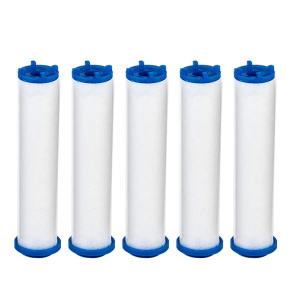 5 ST filter för duschhuvud Livsmedelskvalitet PP bomull duschfilterpatron utbyte för handhållen a