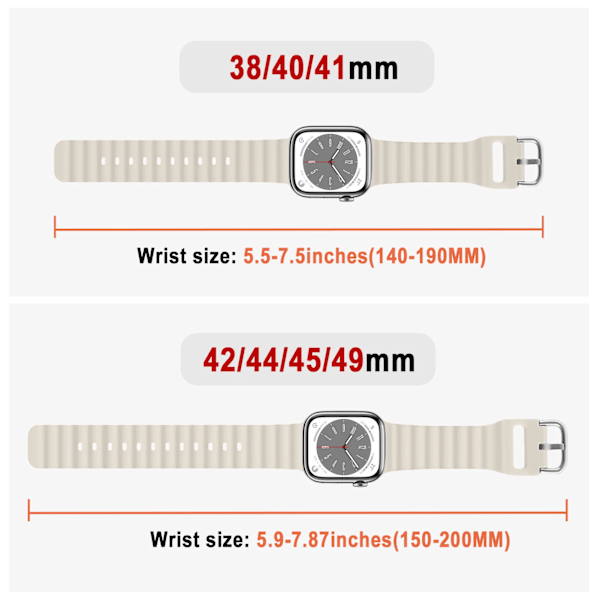 Ocean Band för Apple Watch Armband 45mm 44mm 40mm 41mm 42mm 38mm serie 7 6 3 se 8 45 mm Silikonarmband iWatch ultra 49mm Rem Cactus 42mm 44mm 45mm 49mm