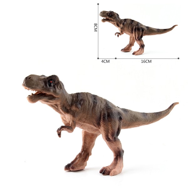 Dinosaurie Figur Staty Modell Leksaker Utbildningsmodell Realistisk Dinosaurie style 27