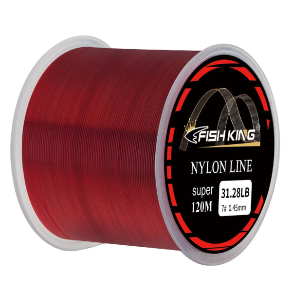 Original nylon fiskelina Superstark anti-frizz för användning i saltvattenfiske wire diameter 6.0