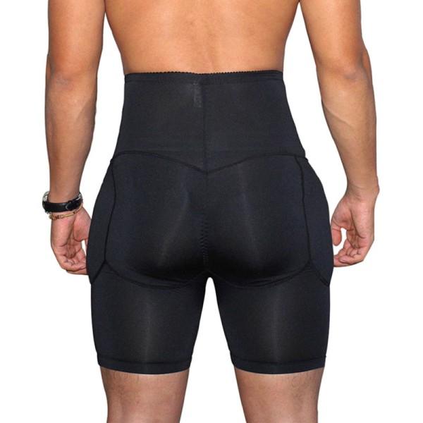 Men Butt Lifter Vadderade underkläder Rumpor Booster Enhancer Hip Shaper Boxer m