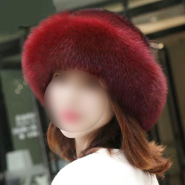 Autumn And Winter Thickened Warm Hat Breathable Design Wide Applications Hat for Friend Family Neighbors Gift pink