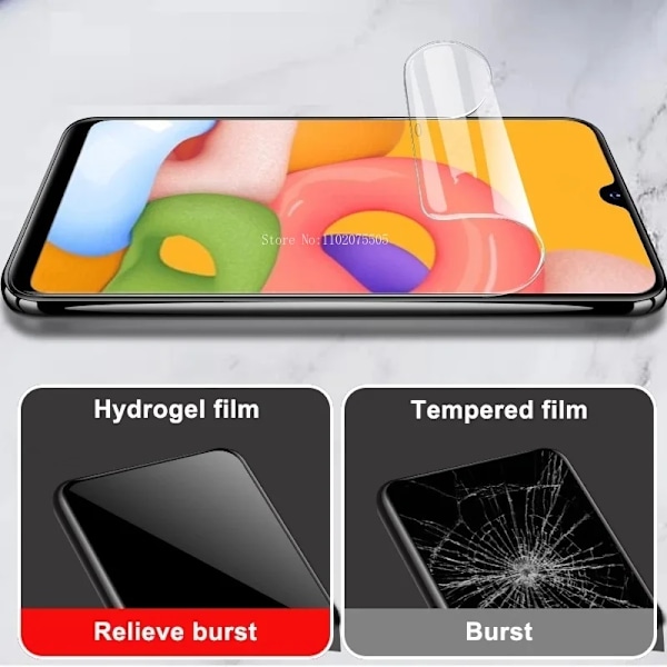 Hydrogel Film för Samsung Galaxy A52s 5G Skärmskydd A54 A14 A13 A52 A53 A73 A23 A32 A33 4G Skyddsfilm inte glas A32 4G 2PCS