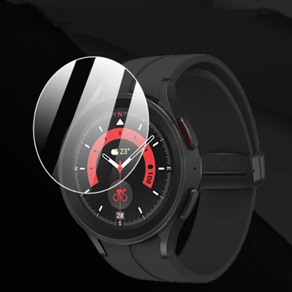 Skärmskydd för Samsung Galaxy Watch 6 5 4 40MM 44mm Classic 43 47mm 42MM 46MM Härdat Glas Klara Skyddsfilmer Galaxy watch5 pro 3PCS
