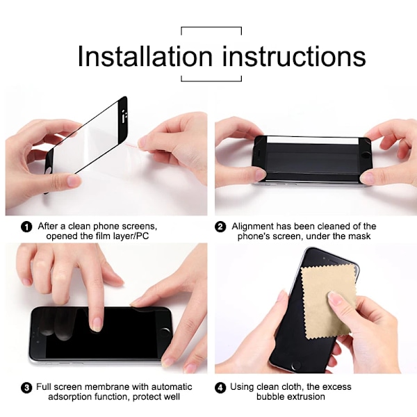 Integritetsskydd för iPhone 16 Pro Max Härdat Glas Anti-spion iPhone 16 15 Pro Max Skyddsfilm Anti-Peeping 2Pcs For iPhone 16 Pro