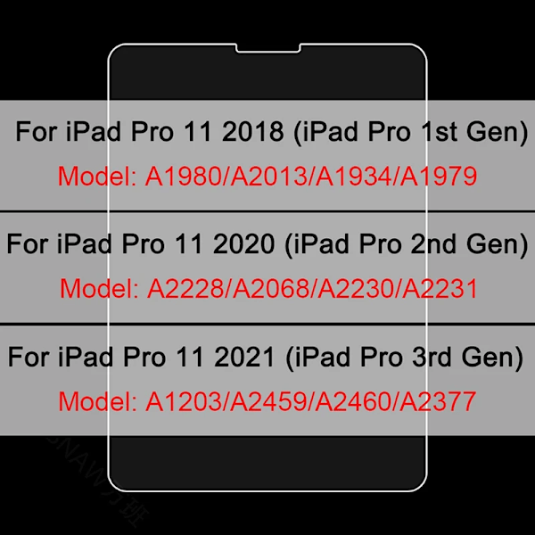 3 st PET Mjuk Film för iPad Pro 11 12.9 2022 2021 ipad 10:e generationen Air 5 4 10.9 Skärmskydd För iPad 10.2 9:e 8:e 7:e Pro 11 1st 2nd 3rd