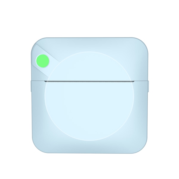 Bärbar BT-telefon Fotoskrivarficka Mini Bluetooth-kompatibel termisk klistermärke c17 blue