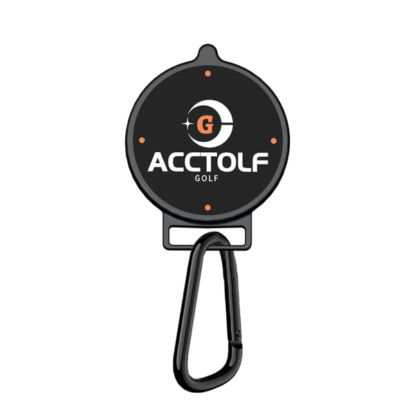 Bärbar magnetisk golfhandduksklämma starkt sug Avtagbara magneter klämma golfutrustning för män magnet clips