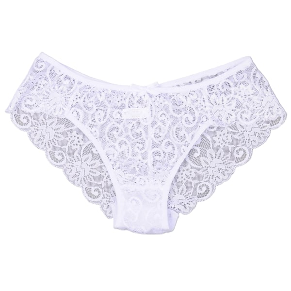 Damtrosa Andas Hipster Trosor Underkläder Bekväma G-string Trosor För Dam Tjej Nyhet white xl