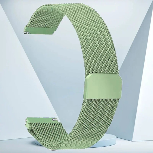 20mm 22mm Magnetisk Loop Rem För Samsung Galaxy Watch 3 4 5 40 44mm Armband Active 1/2 42/46mm Gear S3 för Bip GTR För Huawei gt 2 LGR 22mm