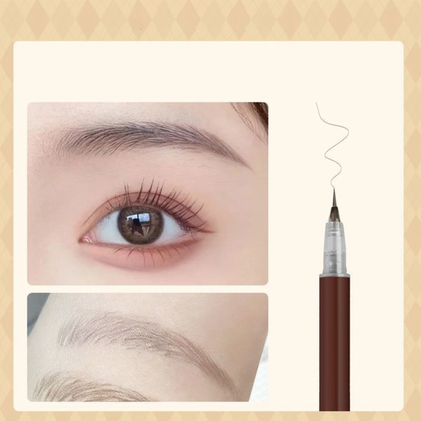 Kvinnor Flickor Ögonbrynspenna Makeup Tool Premium Robust kärna Naturlig färg Ögonbrynspenna för flickor Kvinnor Mamma Flickvän som 103 gray