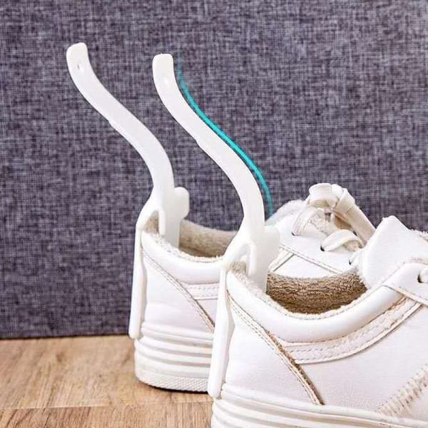 Lazy Shoe Horn Portable Plastic Shoe Lifter Clip Handhållen skolyft för män Kvinnor Barn Lätt att ta på och av blue